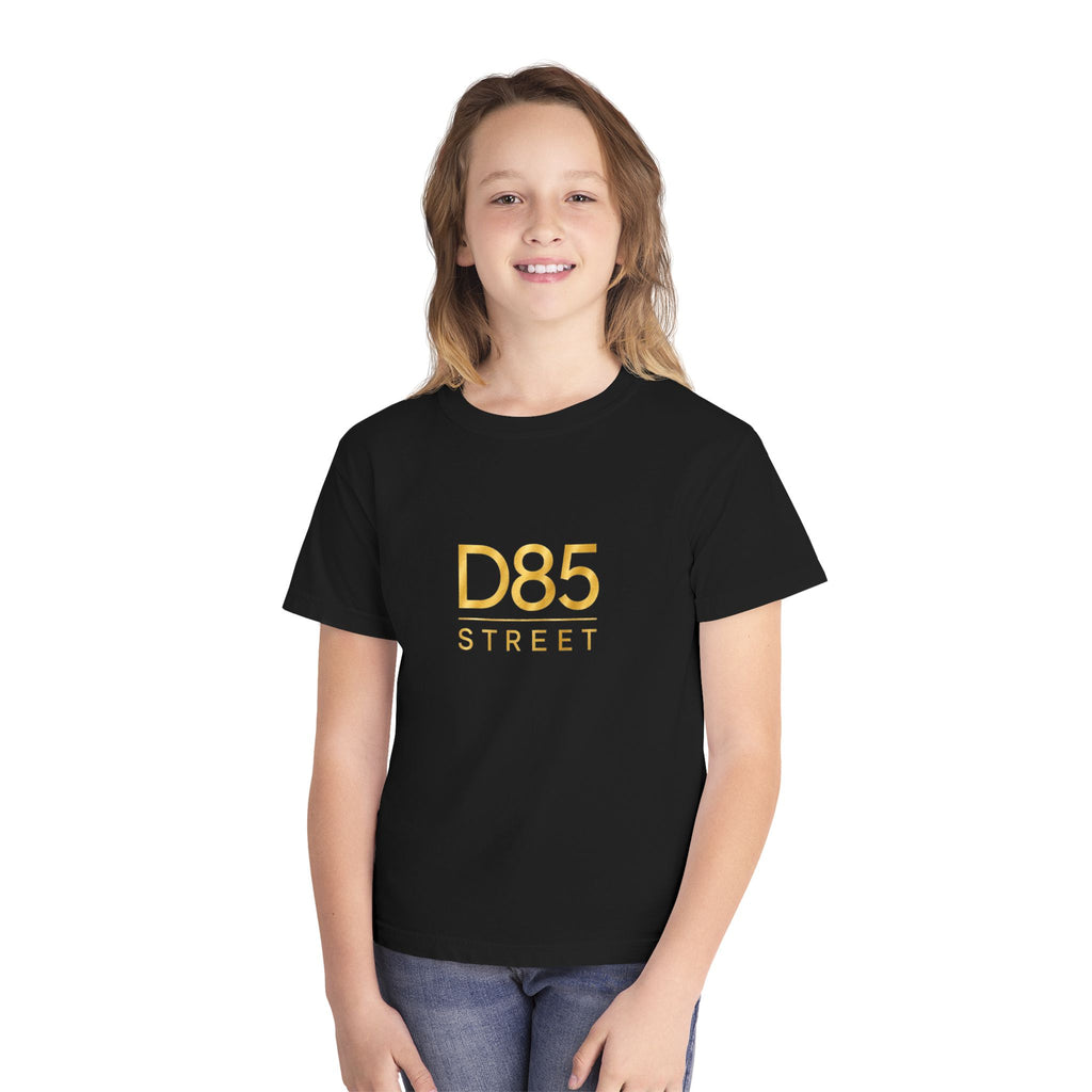 Youth Tee — D85 Street Logo Graphic T‑Shirt