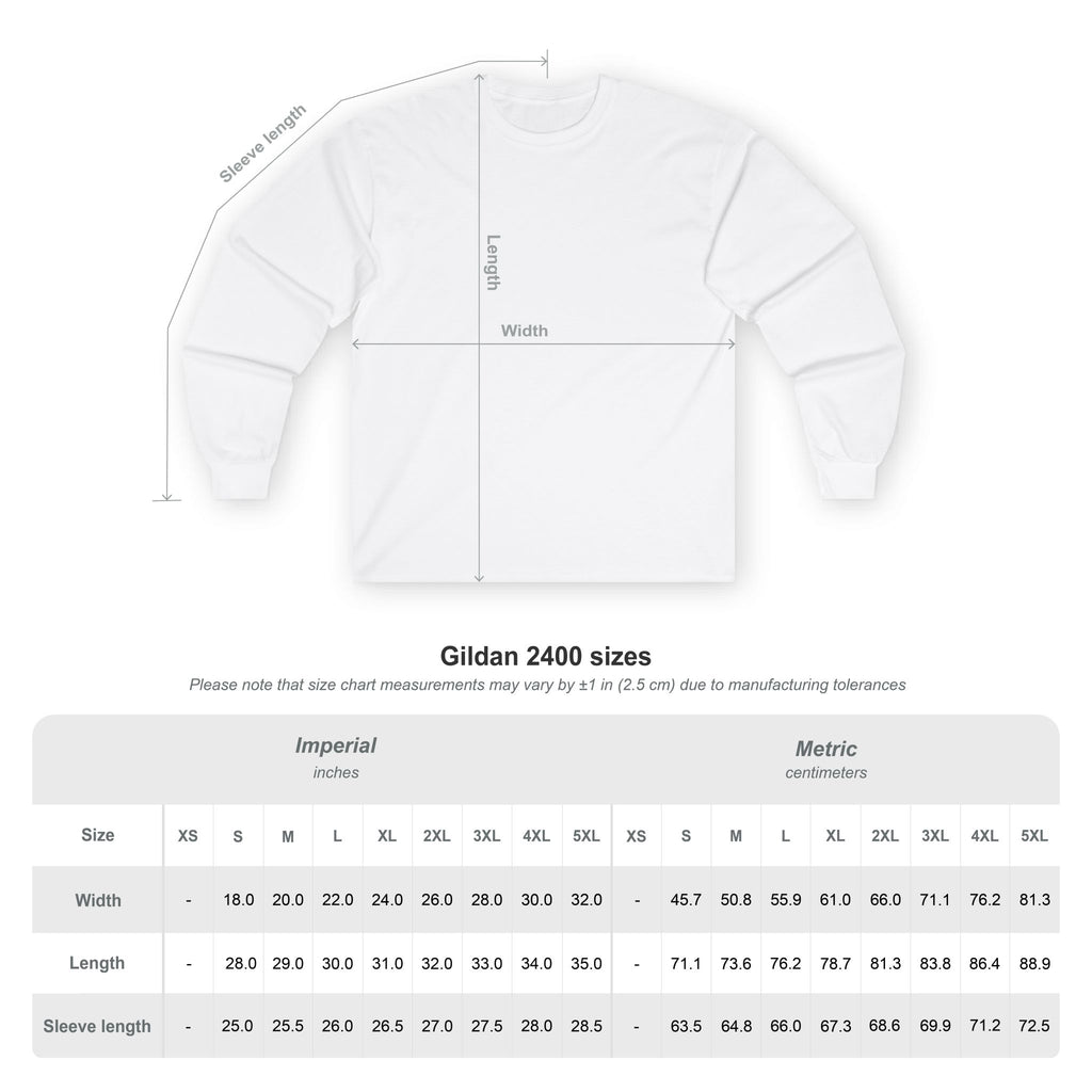 D85 Street Long Sleeve Tee — Gold Logo Graphic streetwear Shirt