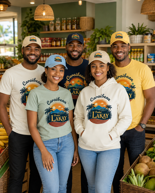 Caribbean Lakay ''Represent Roots.Wear Pride.''Hoodies